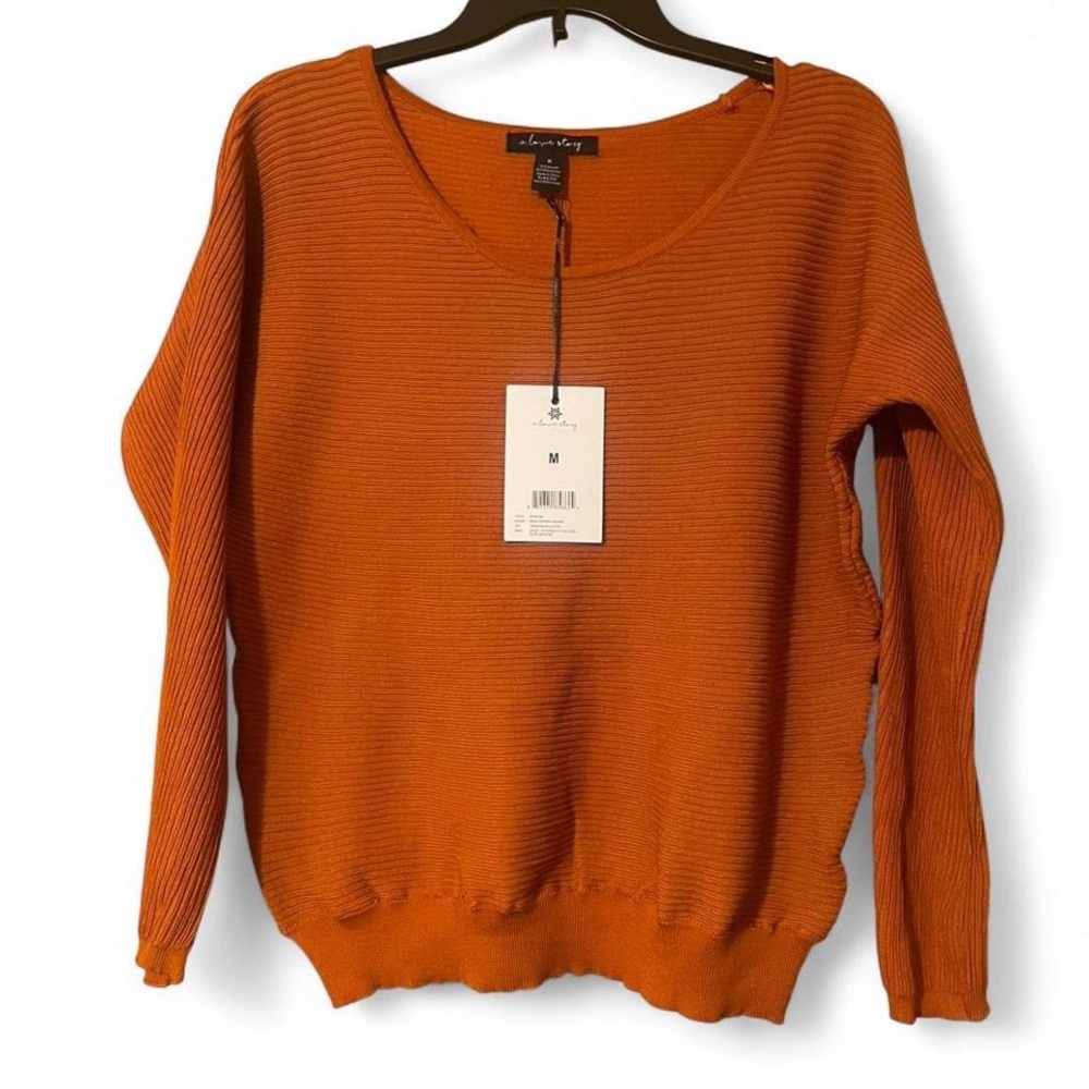 Orange Sweater